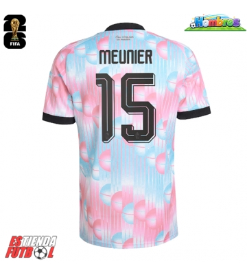 Bélgica Thomas Meunier #15 Segunda Equipación Mundial 2026 Manga Corta Bélgica Thomas Meunier #15 Segunda Equipación Mundial 2026 Manga Corta